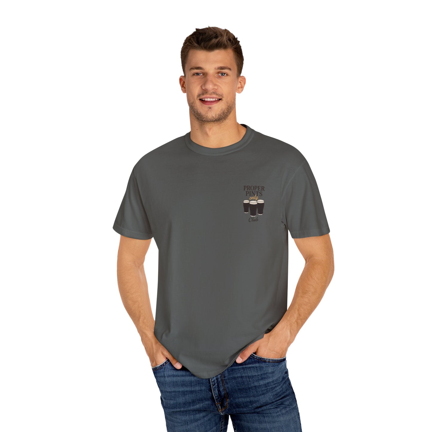 Proper Pints Guinness Club T Shirt- Front and Back Design