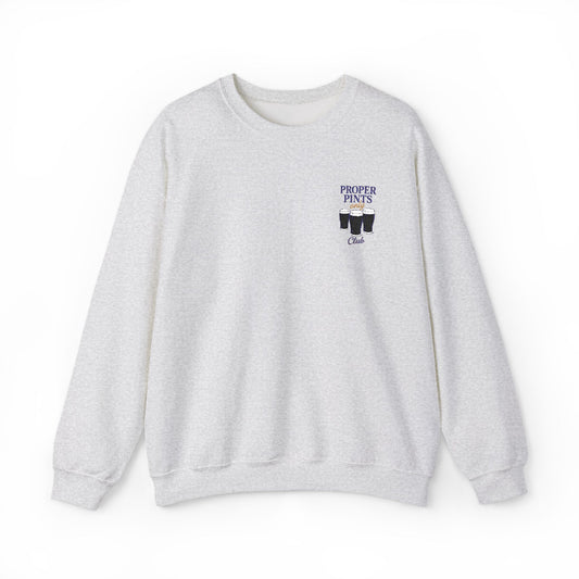 Proper Pints Club Embroidered Crewneck