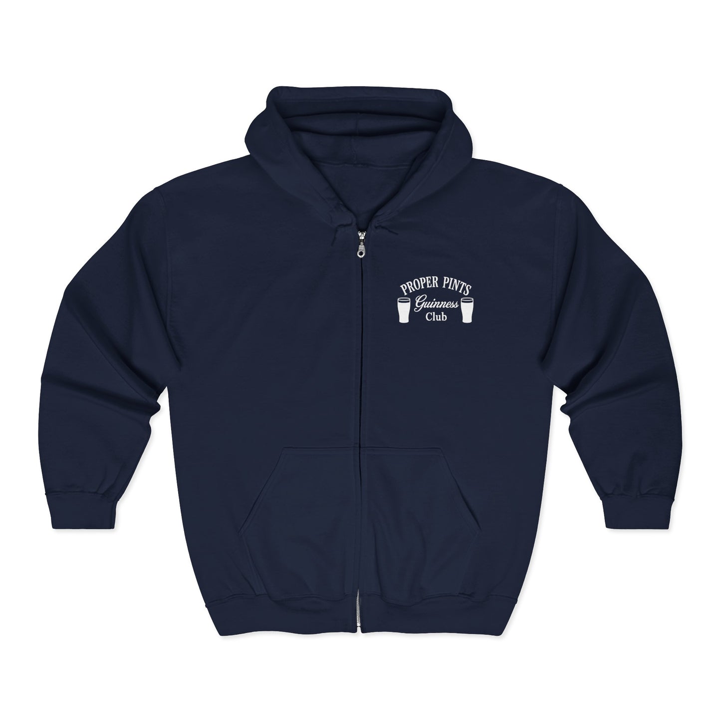 Proper Pints Guinness Club Zip-Up Sweatshirt