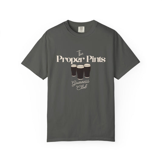 The Proper Pints T-Shirt — Guinness Club Pub Tee