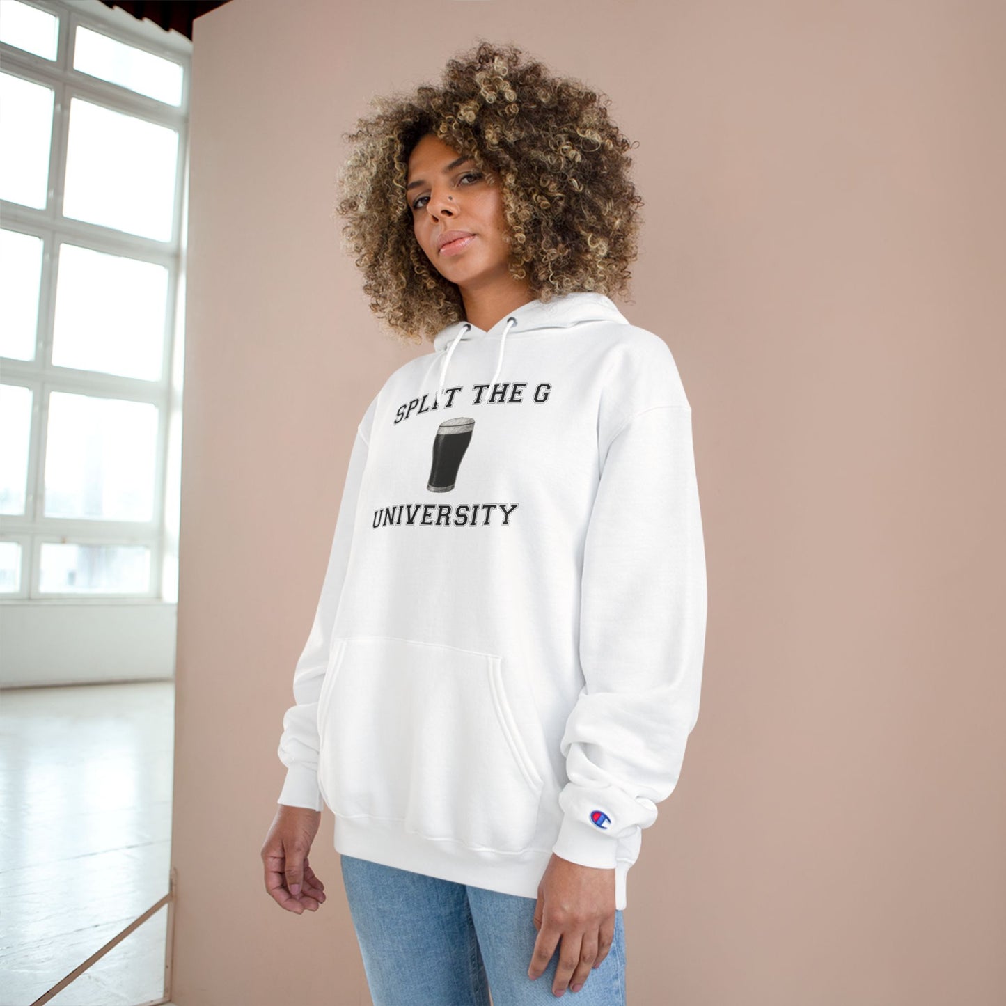 Split the G University- Champion Hoodie