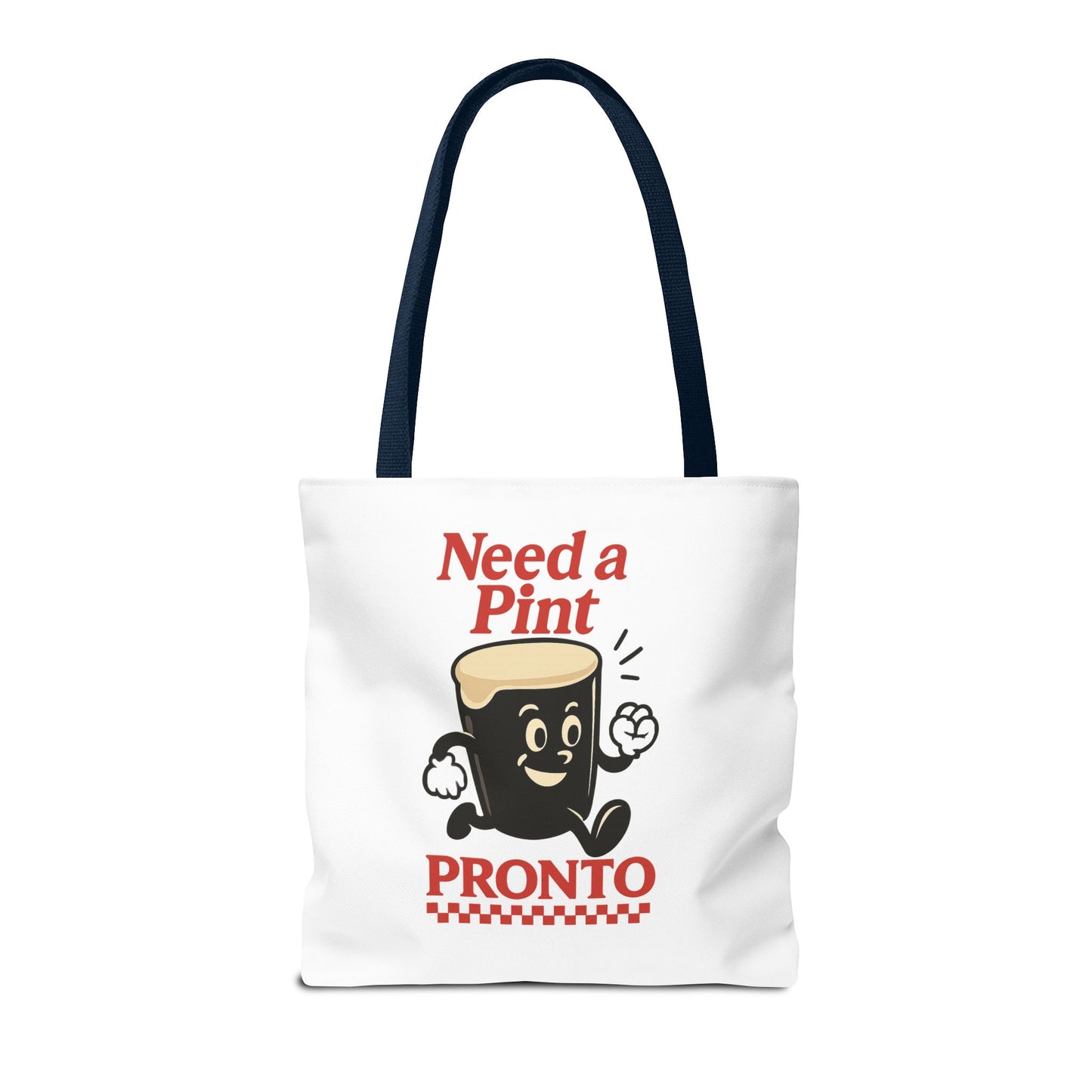 Funny Beer Lover Tote Bag - Need a Pint Pronto, Guinness lover tote bag, Great for Parties, Gifts, and Everyday Use