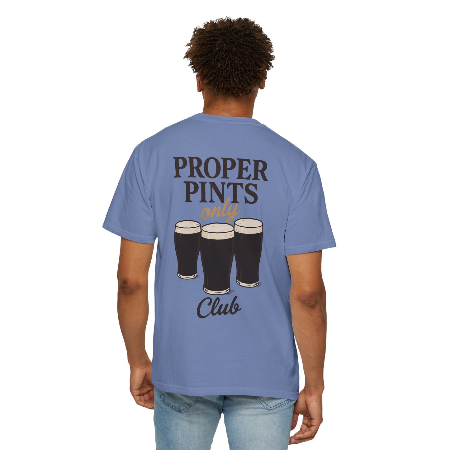 Proper Pints Guinness Club T Shirt- Front and Back Design