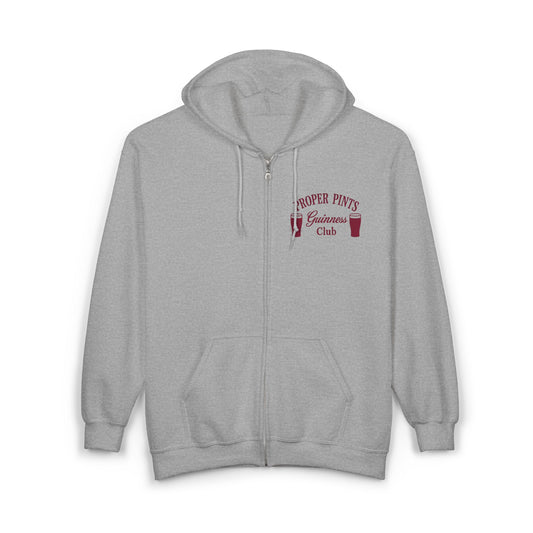 Proper Pints Guinness Club Zip-Up Sweatshirt