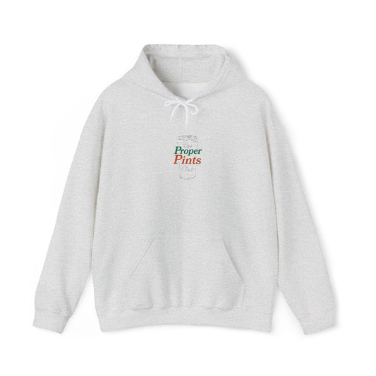 Embroidered Hoodie - The Proper Pints Club, Ireland Colours