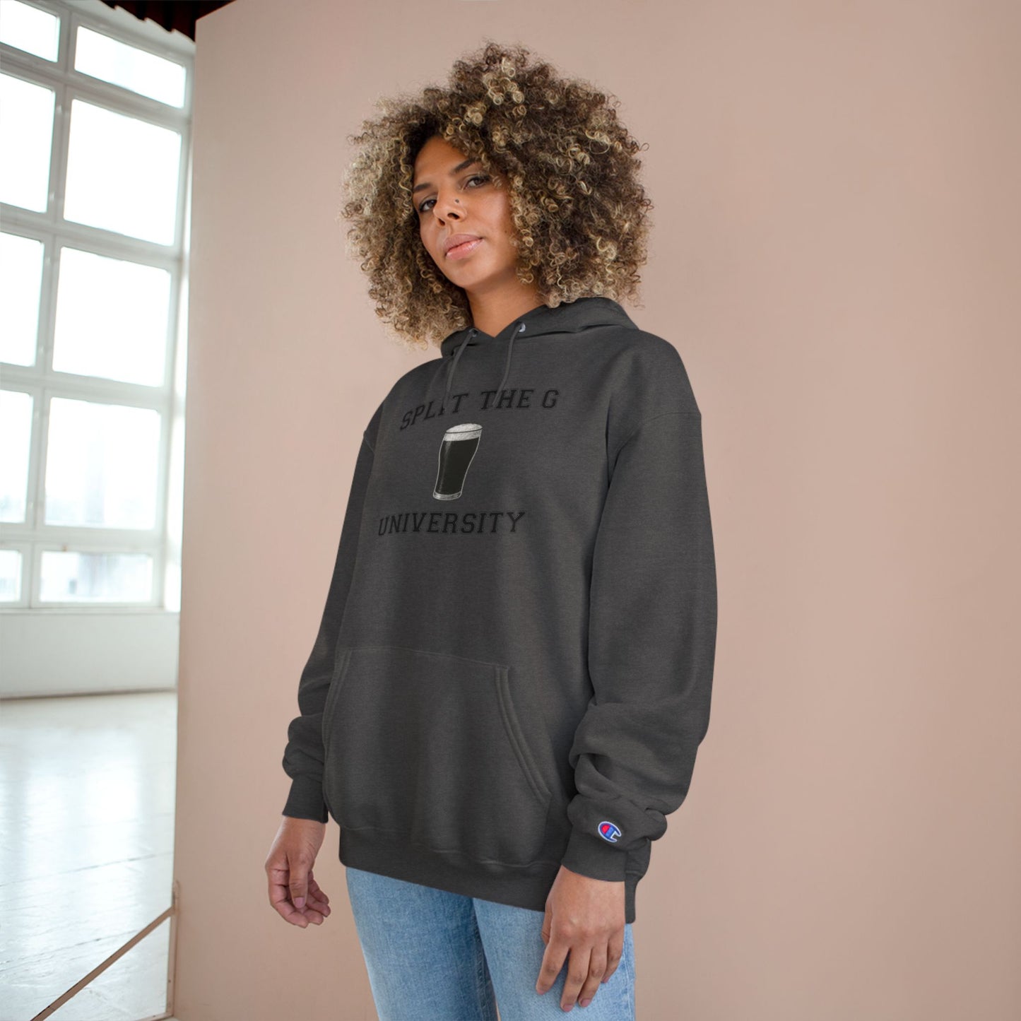 Split the G University- Champion Hoodie