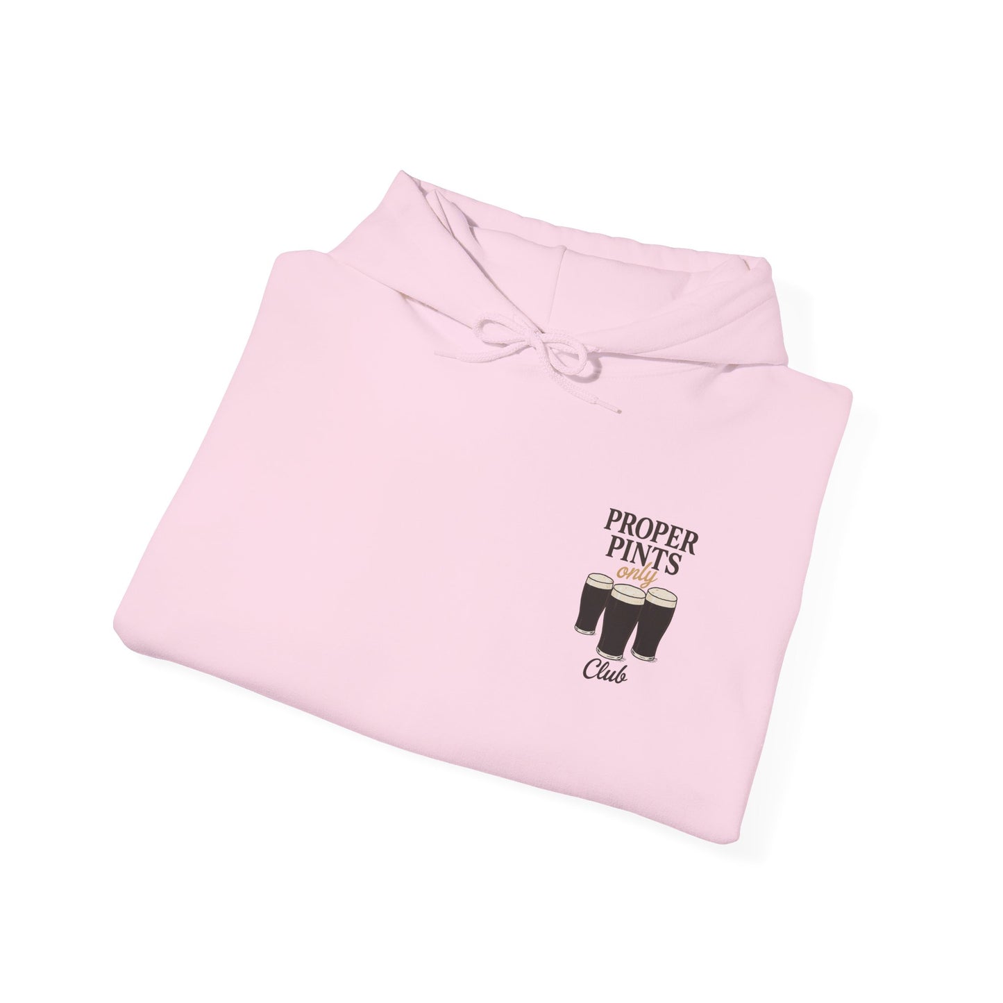 Proper Pints Only Club Guinness Hoodie - Unisex Sweatshirt, Guinness Beer Lover Hooded,