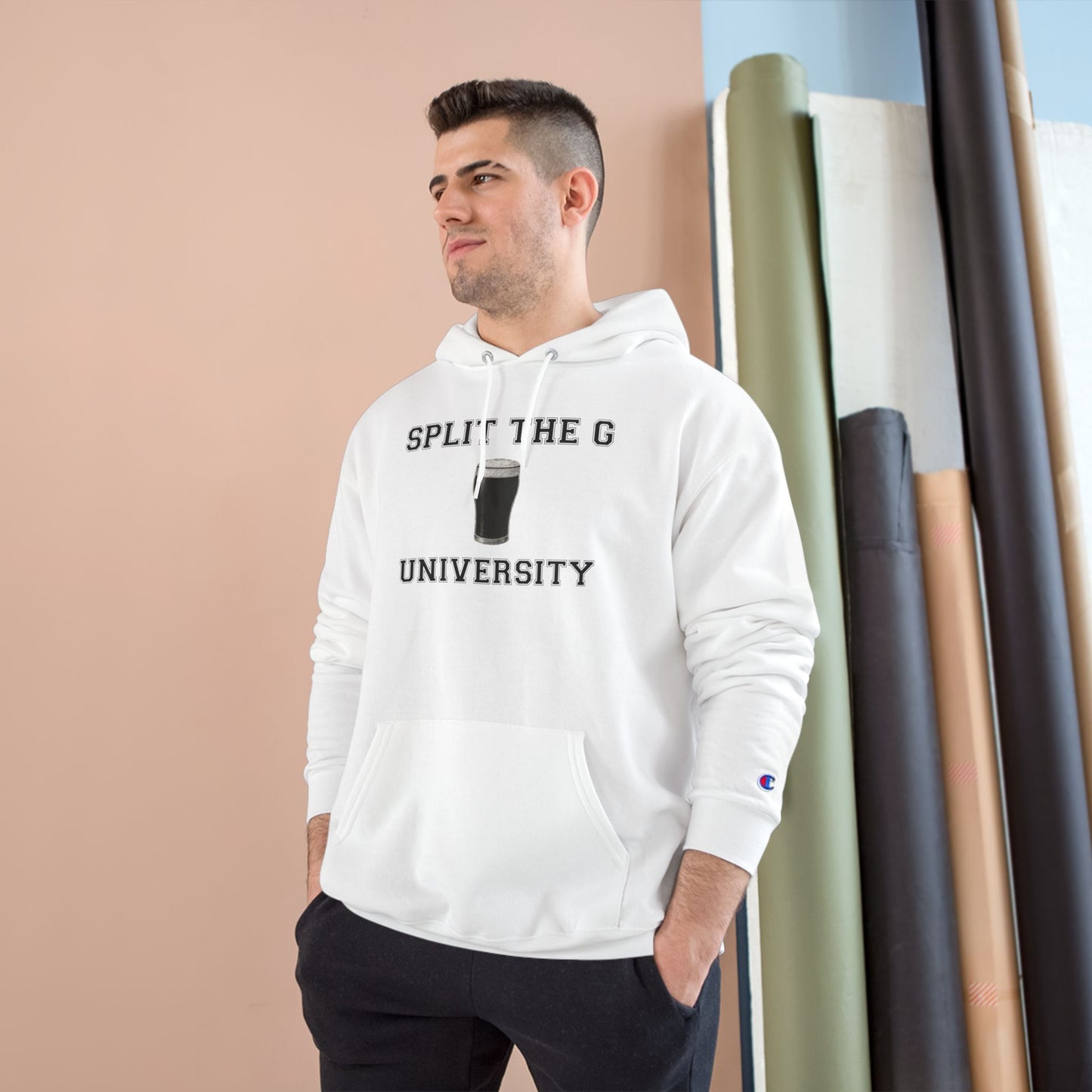 Split the G University- Champion Hoodie