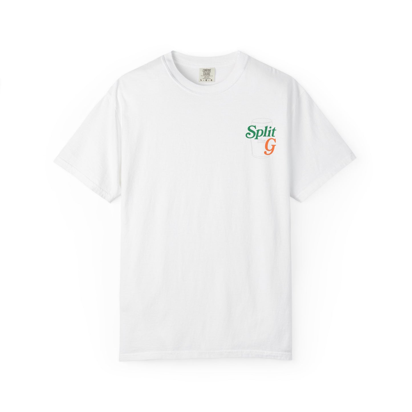 Split the G Ireland Tee - Front and Back Design