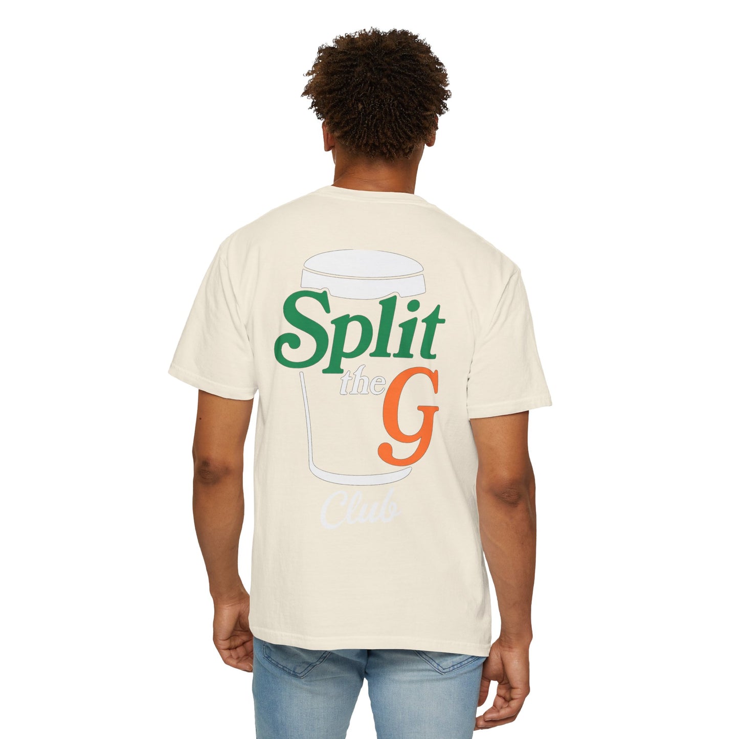 Split the G Ireland Tee - Front and Back Design