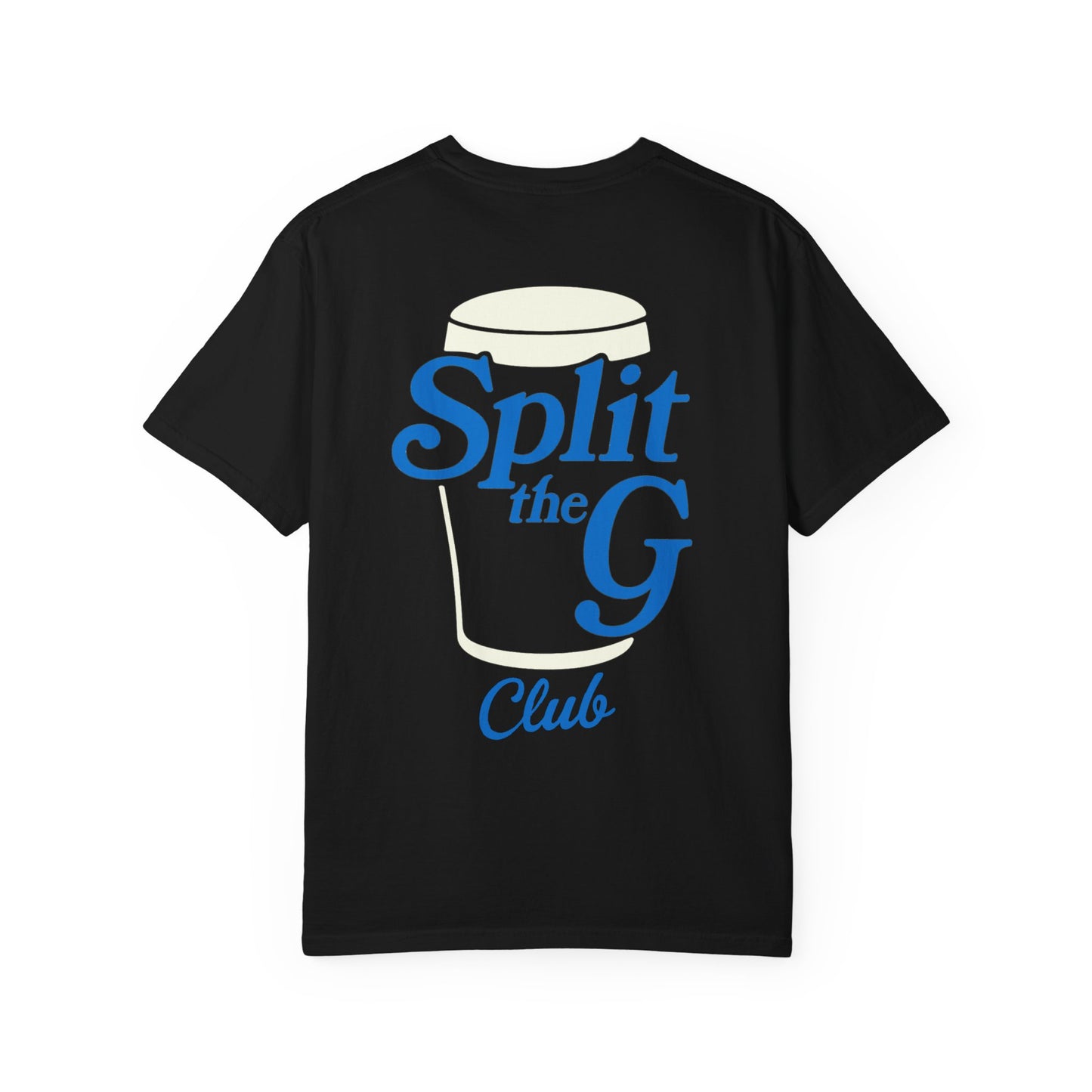 Guinness Split the G Club T-Shirt -Front & Back Design
