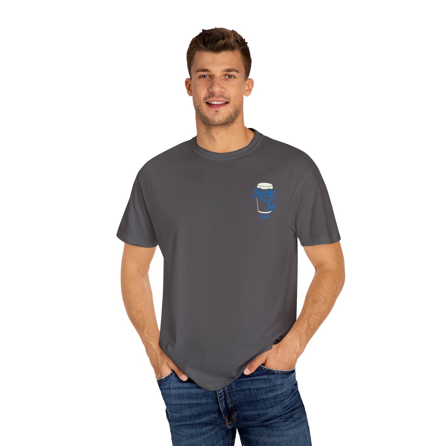 Guinness Split the G Club T-Shirt -Front & Back Design