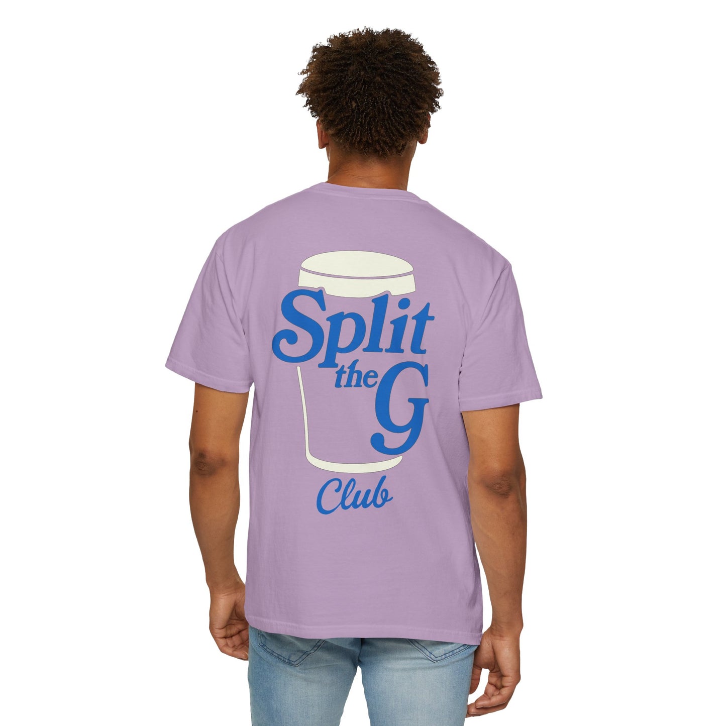 Guinness Split the G Club T-Shirt -Front & Back Design