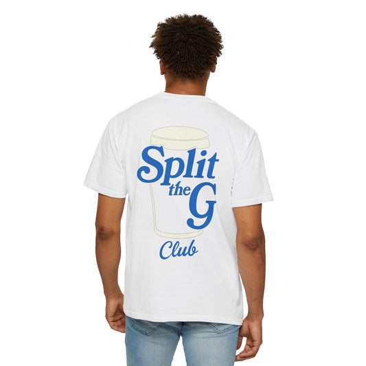 Guinness Split the G Club T-Shirt -Front & Back Design