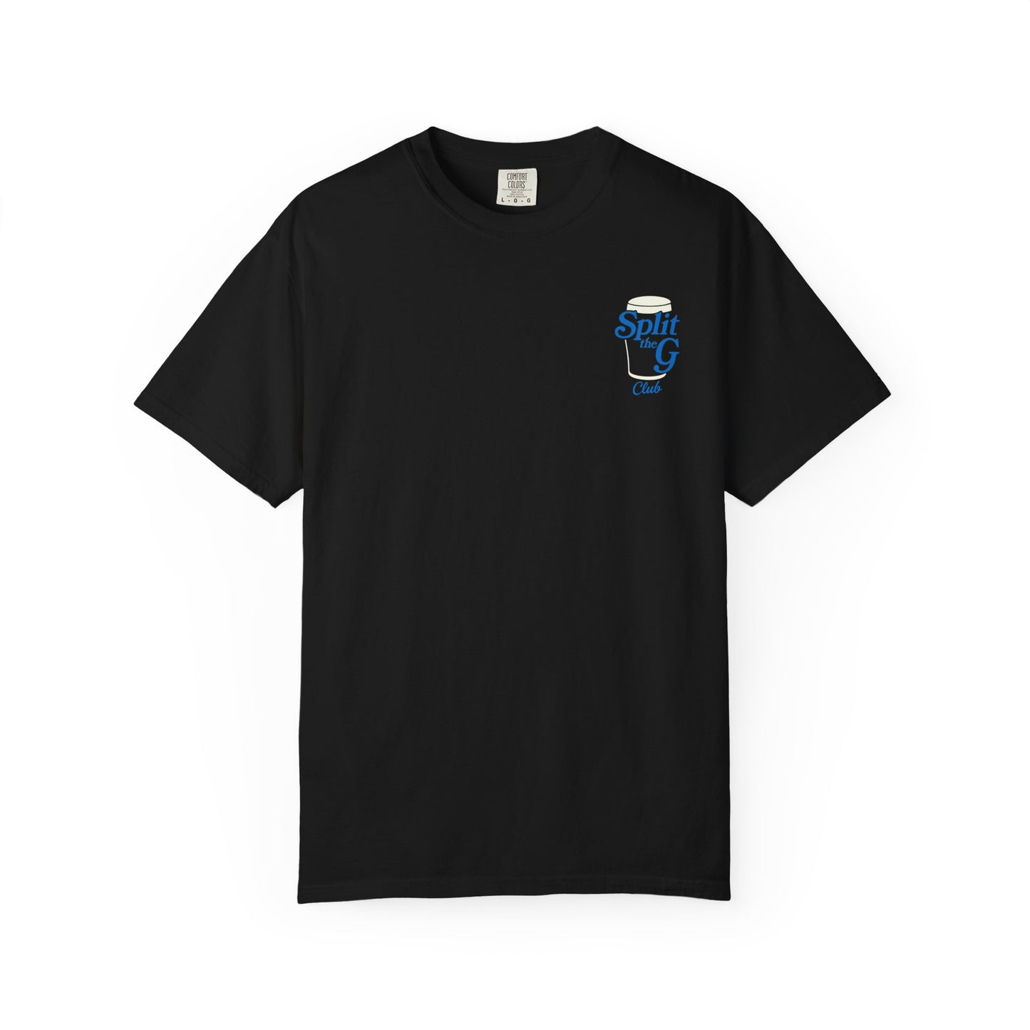 Guinness Split the G Club T-Shirt -Front & Back Design