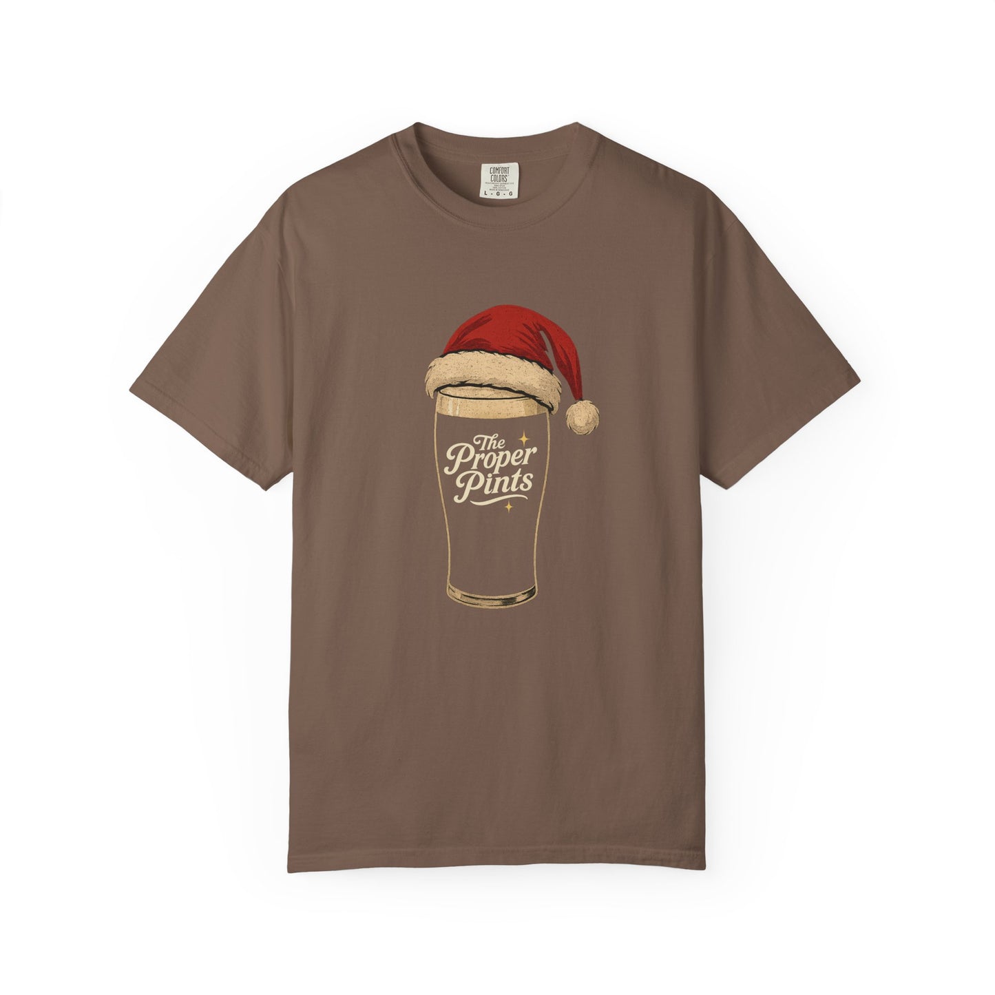Santa Pint Christmas Tee