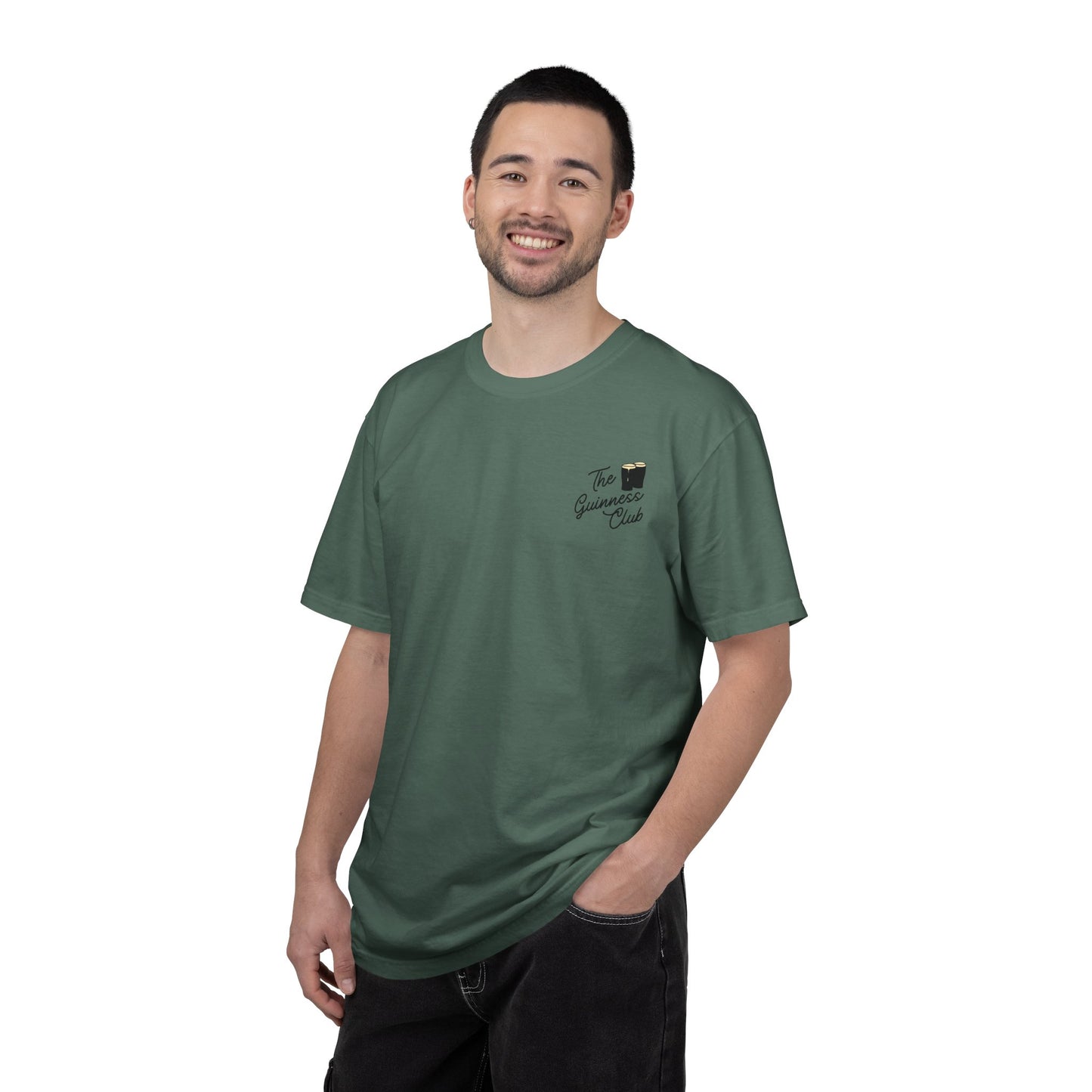 The Guinness Club Graphic Tee | on Comfort Colour Branded Tee