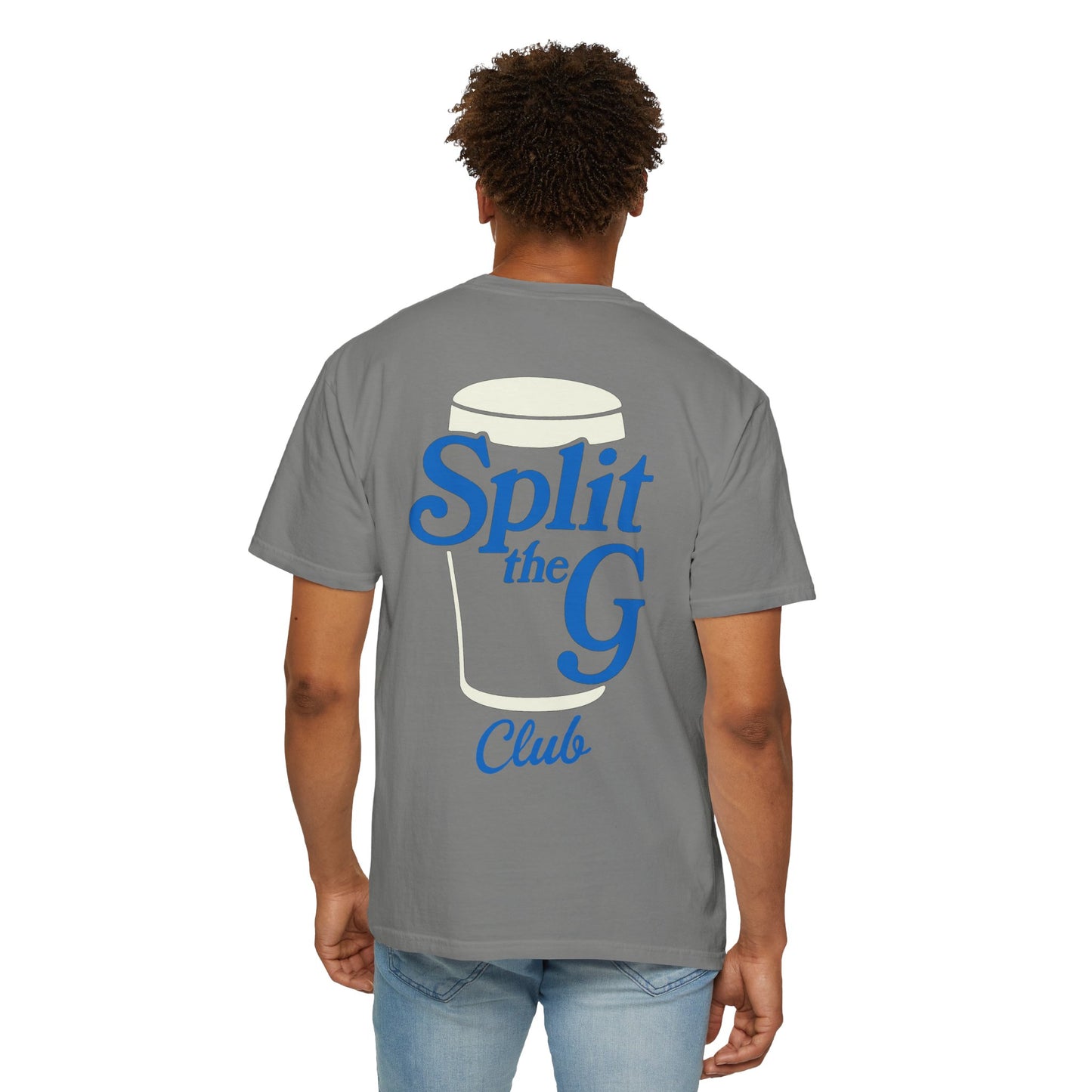 Guinness Split the G Club T-Shirt -Front & Back Design