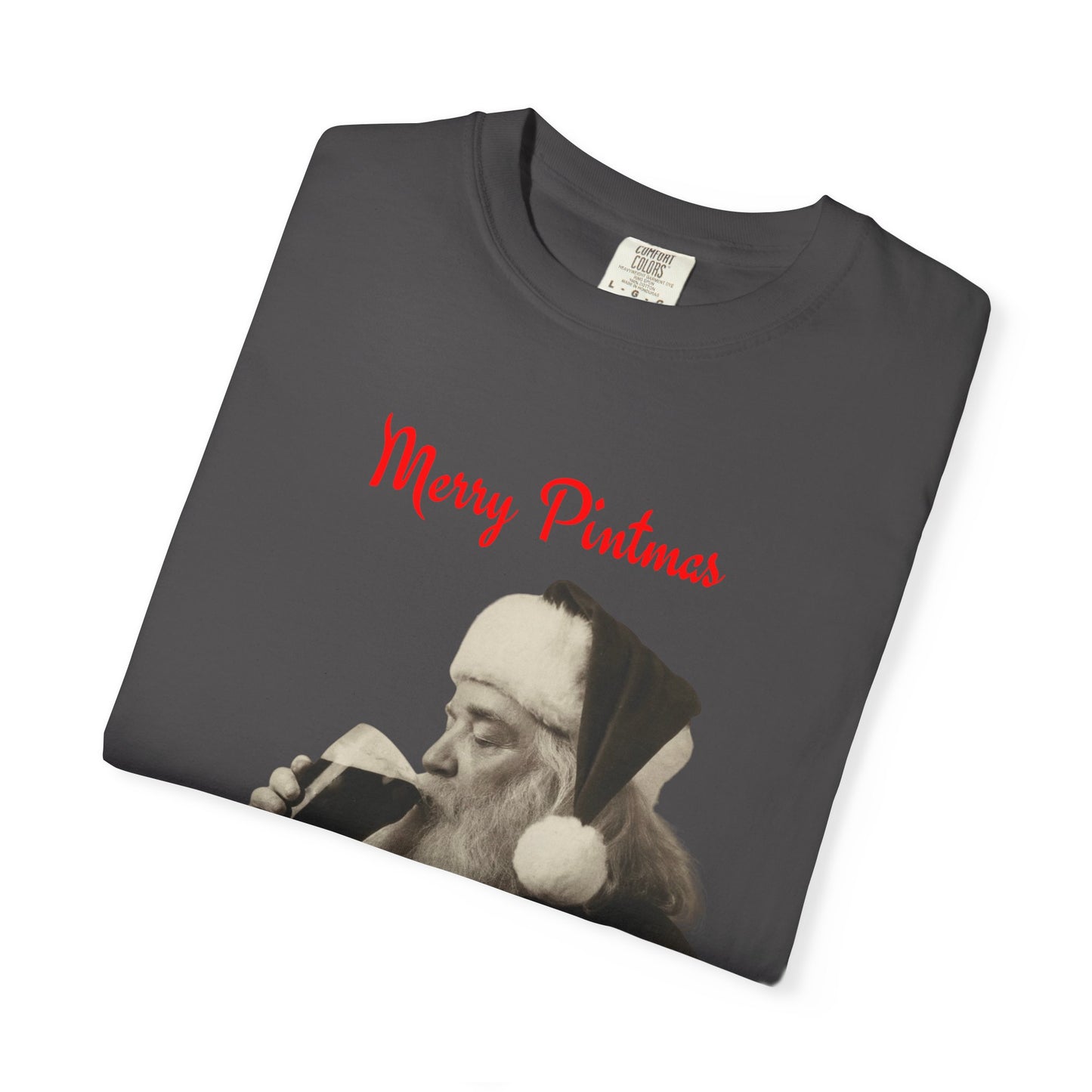 Merry Pintmas - Santa Drinking a Guinness Tee