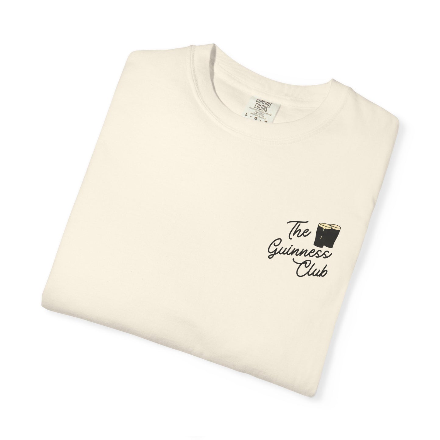 The Guinness Club Graphic Tee | on Comfort Colour Branded Tee