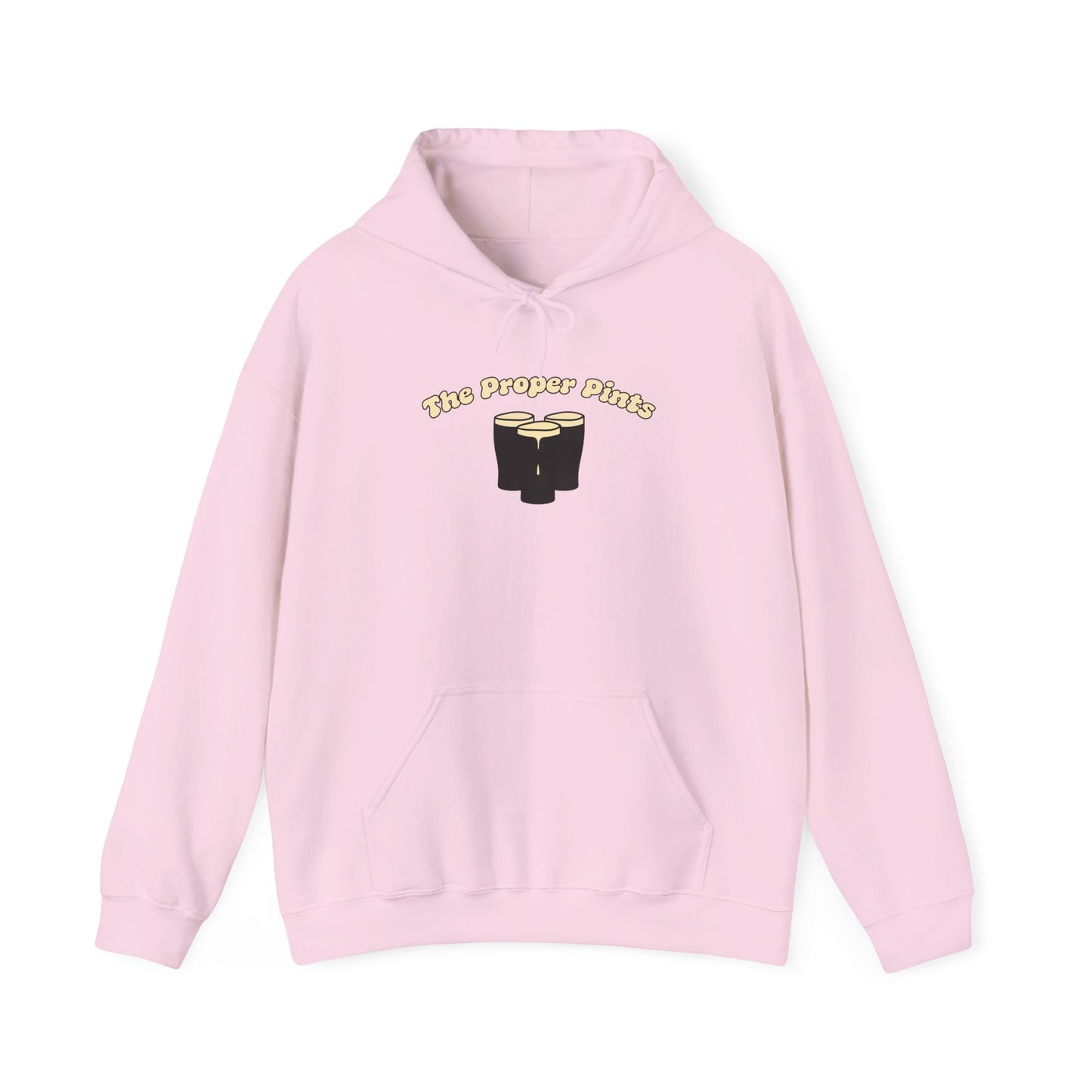 The Proper Pints Guinness Cream Retro Print Hoodie