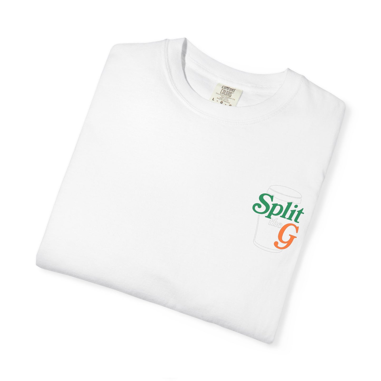 Split the G Ireland Tee - Front and Back Design
