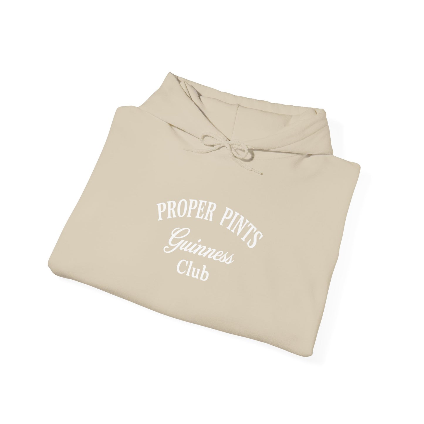 Guinness Club Proper Pints Printed Logo Hoodie