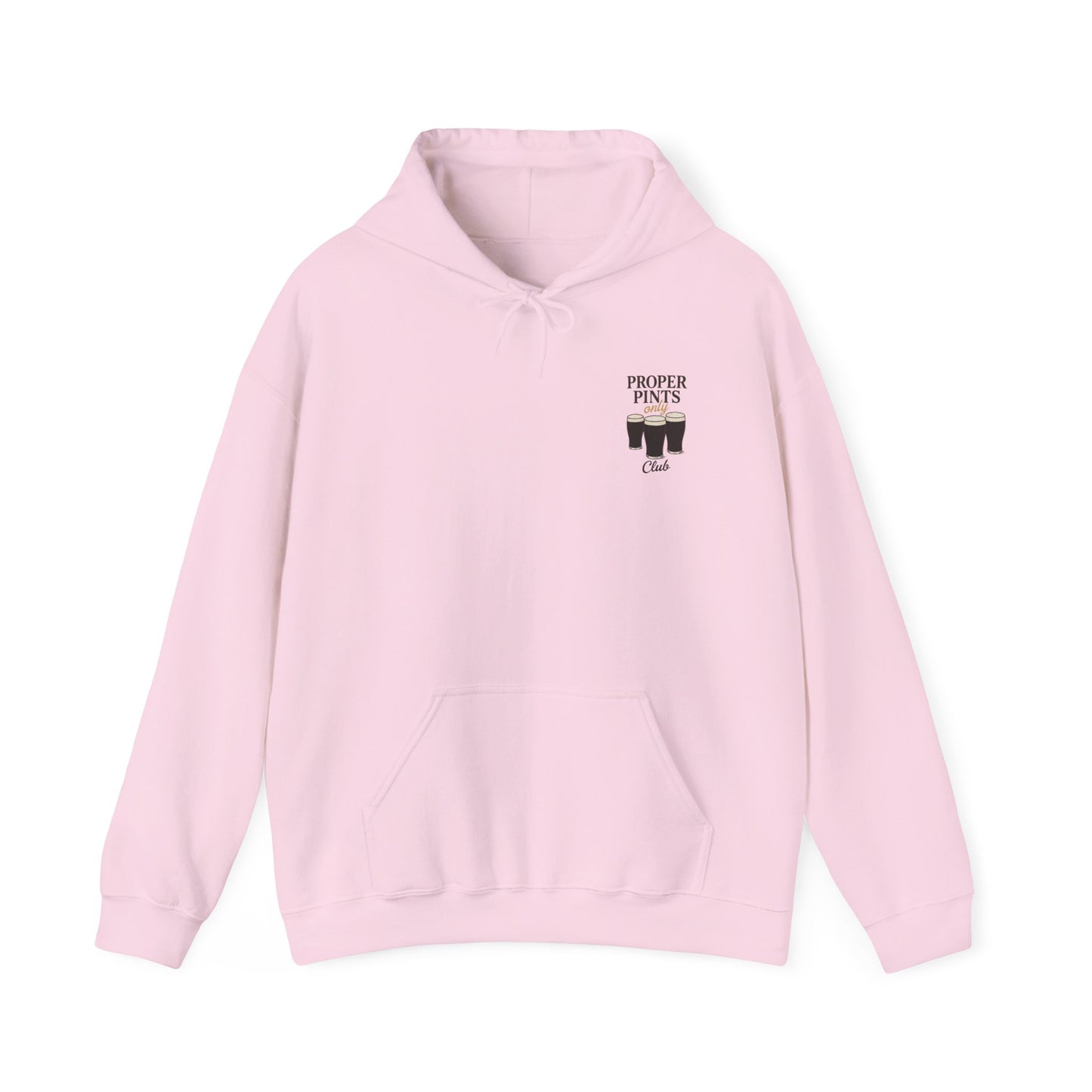Proper Pints Only Club Guinness Hoodie - Unisex Sweatshirt, Guinness Beer Lover Hooded,