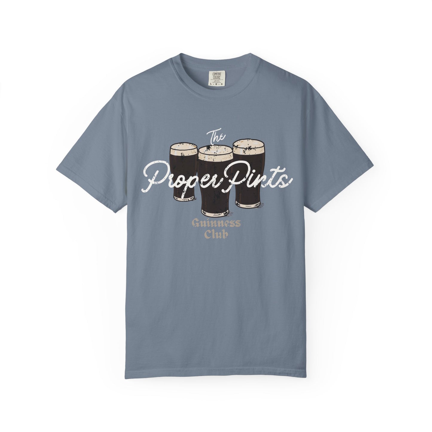 Vintage Distressed Proper Pints Guinness Club T-Shirt
