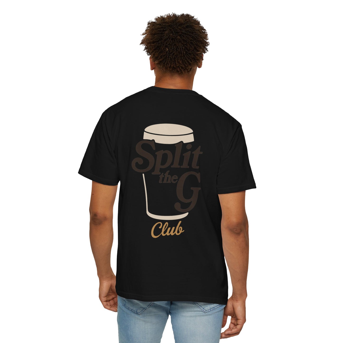 Split the G Guinness Club - Front and Back Design T-Shirt.