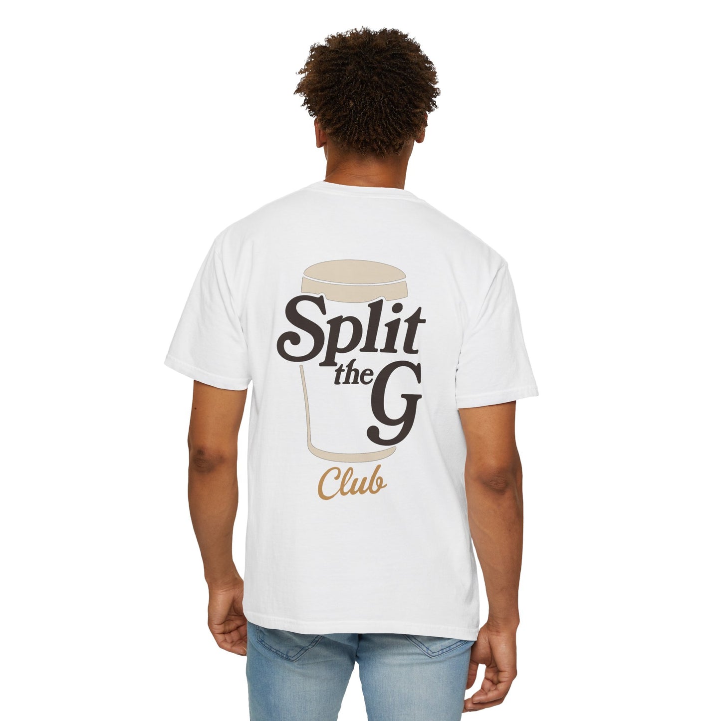 Split the G Guinness Club - Front and Back Design T-Shirt.