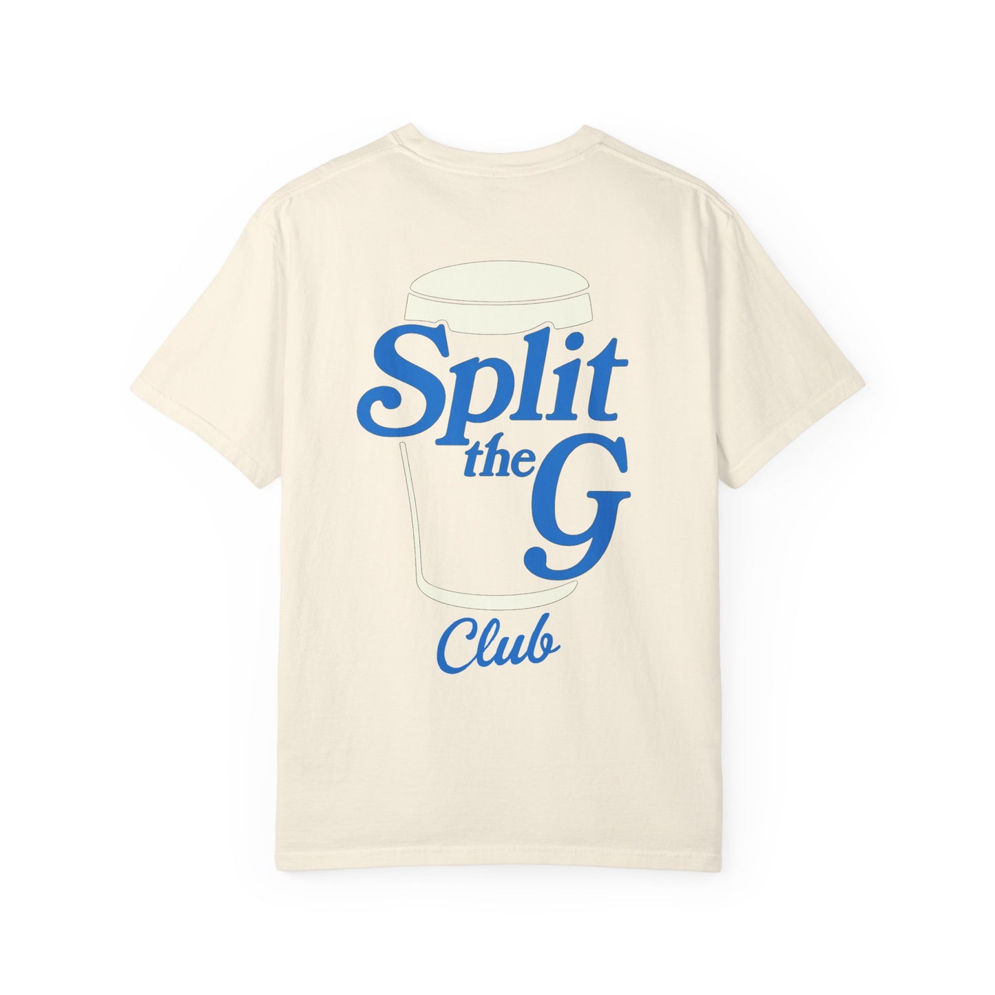 Guinness Split the G Club T-Shirt -Front & Back Design