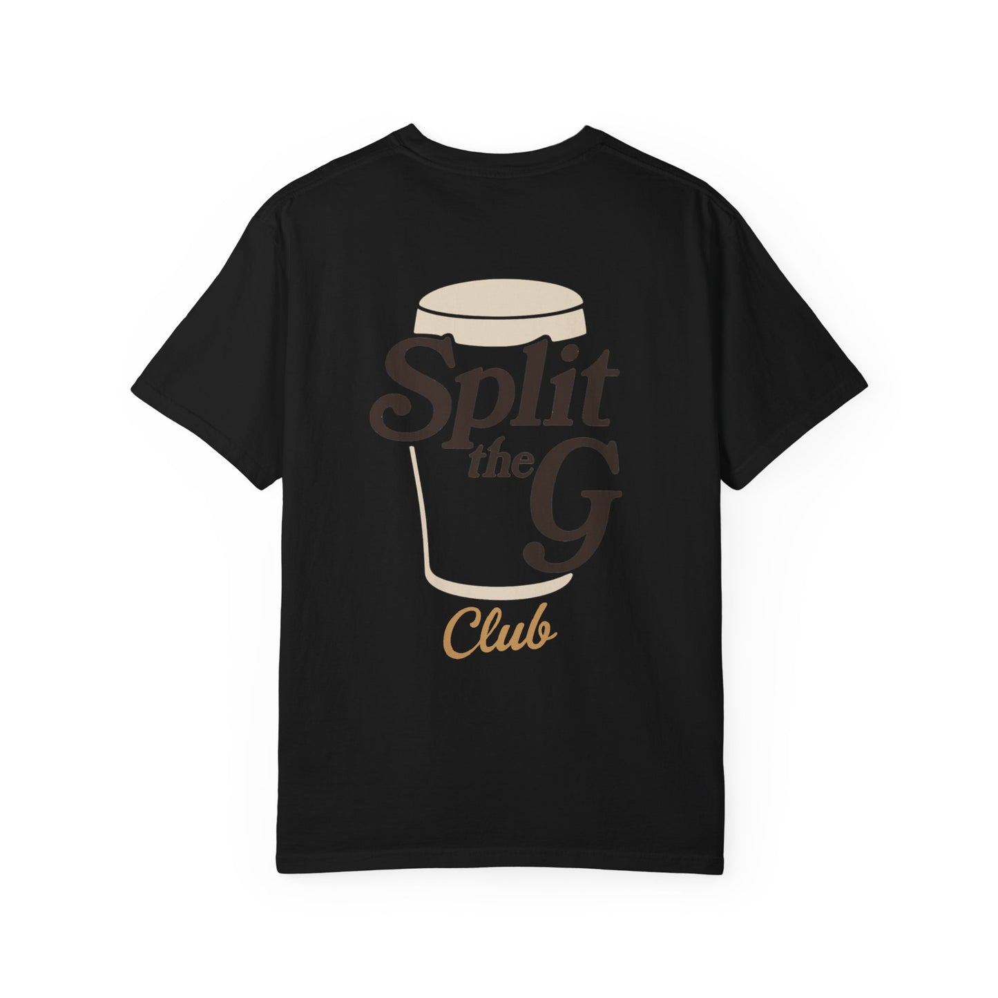 Split the G Guinness Club - Front and Back Design T-Shirt.