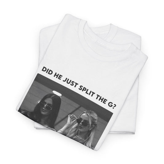 Funny Guinness Meme Shirt - "Did He Just Split The G?"