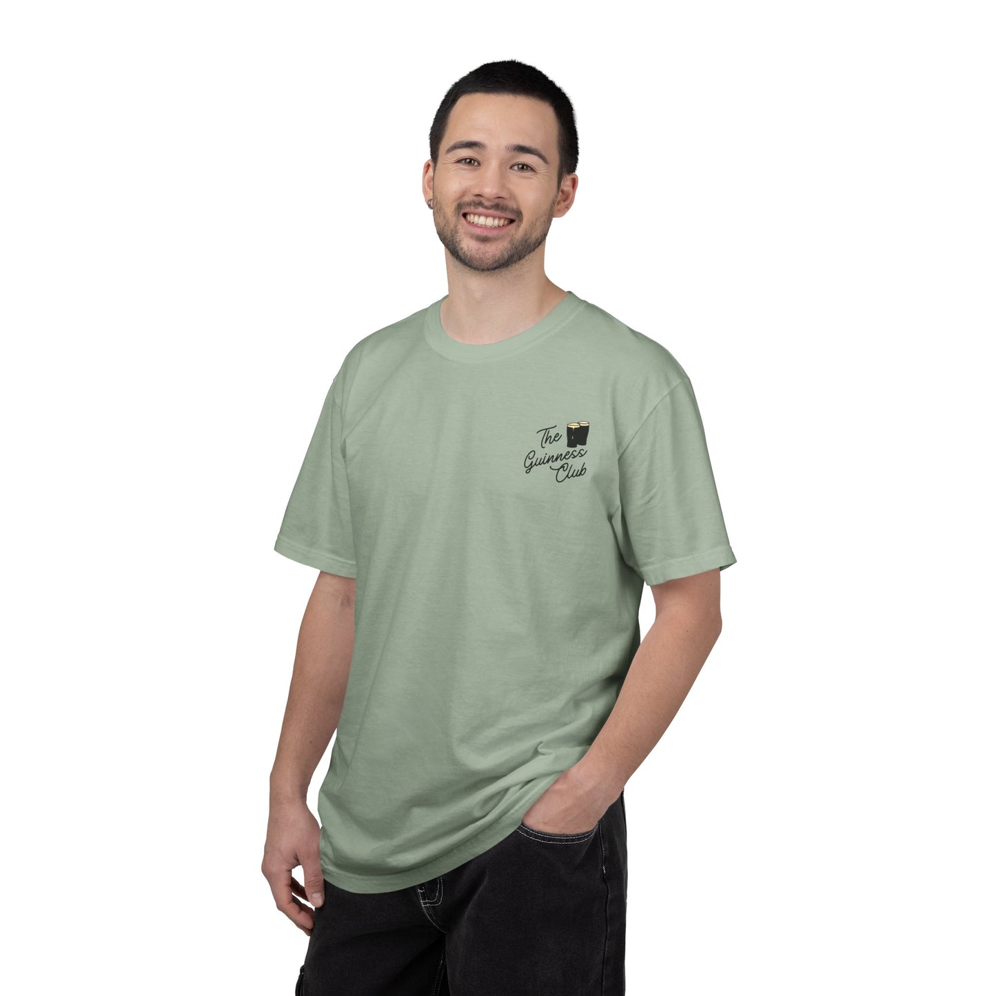 The Guinness Club Graphic Tee | on Comfort Colour Branded Tee