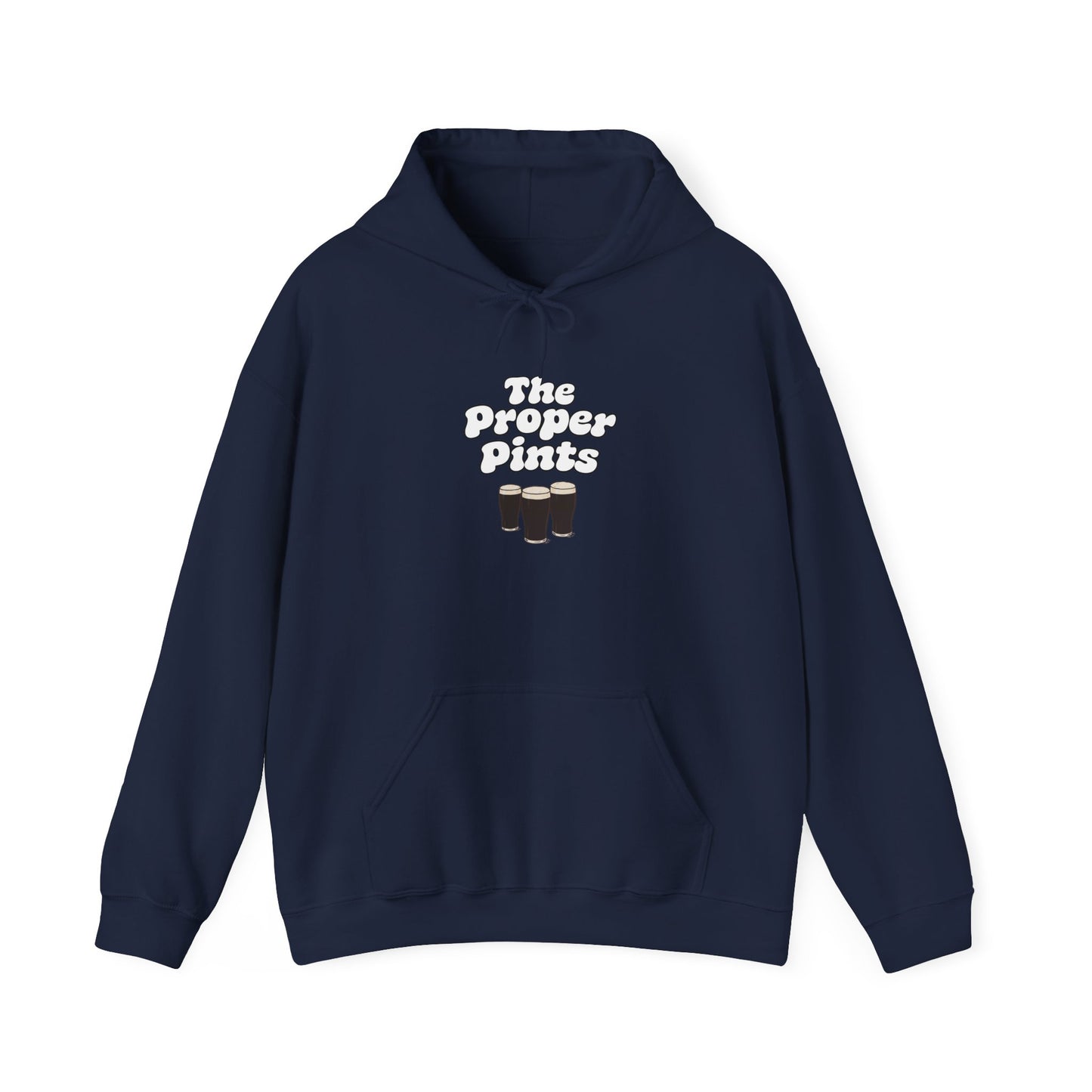 Guinness 'The Proper Pints' Retro Print Hoodie
