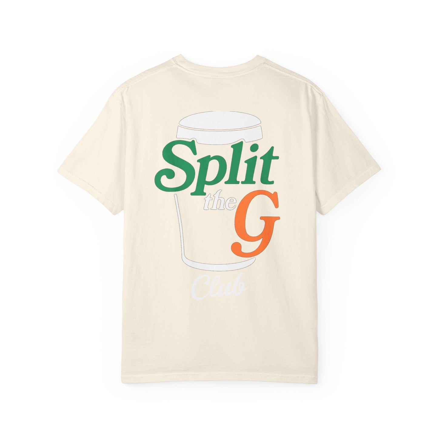 Split the G Ireland Tee - Front and Back Design