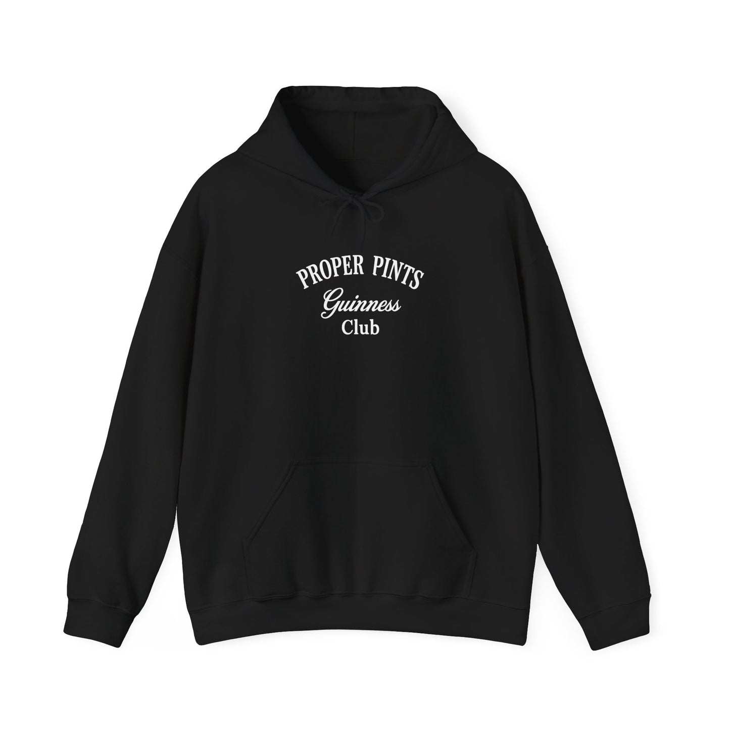 Guinness Club Proper Pints Printed Logo Hoodie