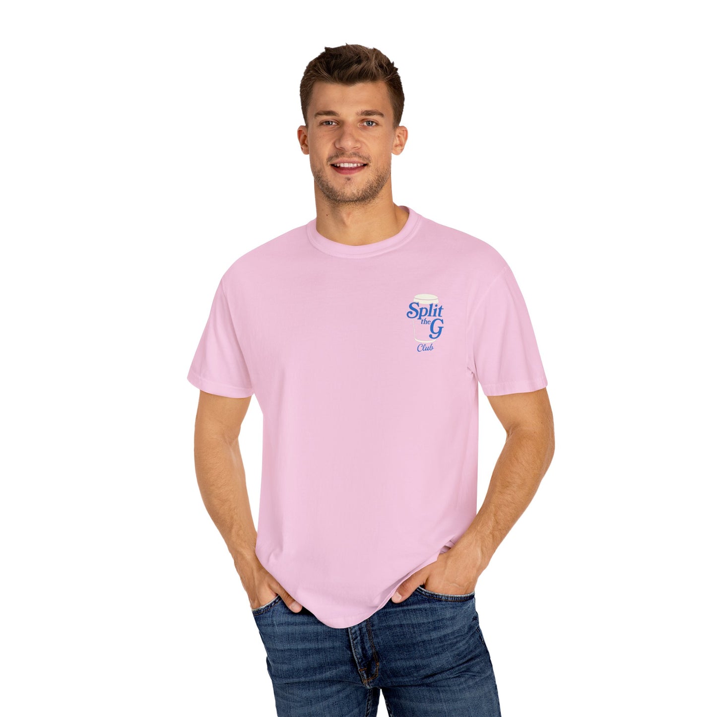 Guinness Split the G Club T-Shirt -Front & Back Design