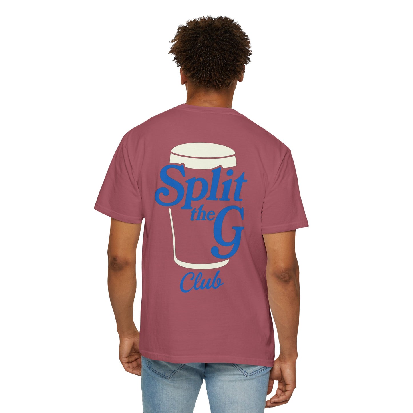 Guinness Split the G Club T-Shirt -Front & Back Design