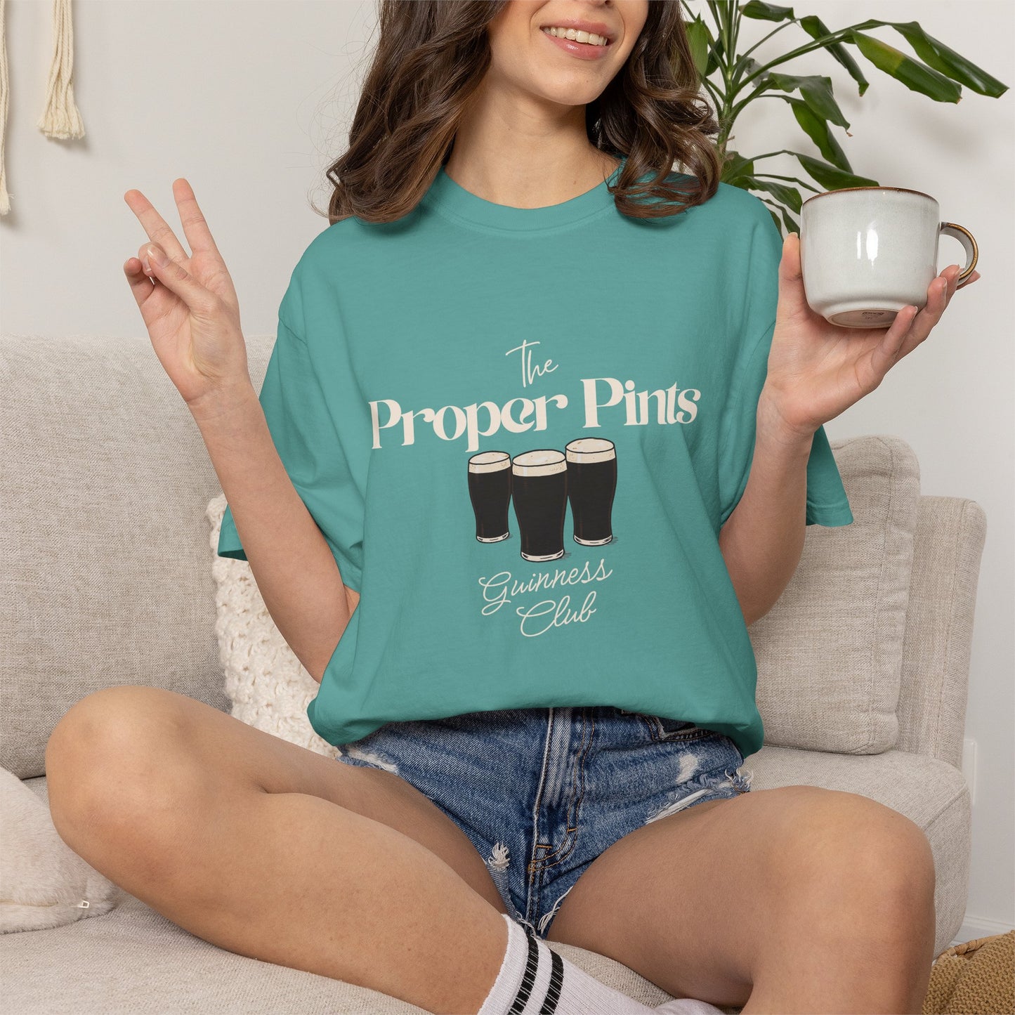 The Proper Pints T-Shirt — Guinness Club Pub Tee