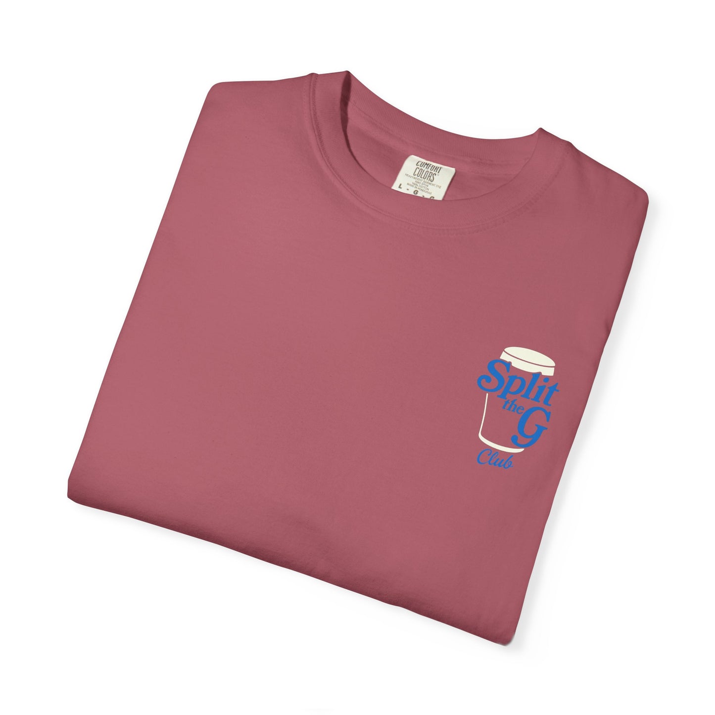 Guinness Split the G Club T-Shirt -Front & Back Design