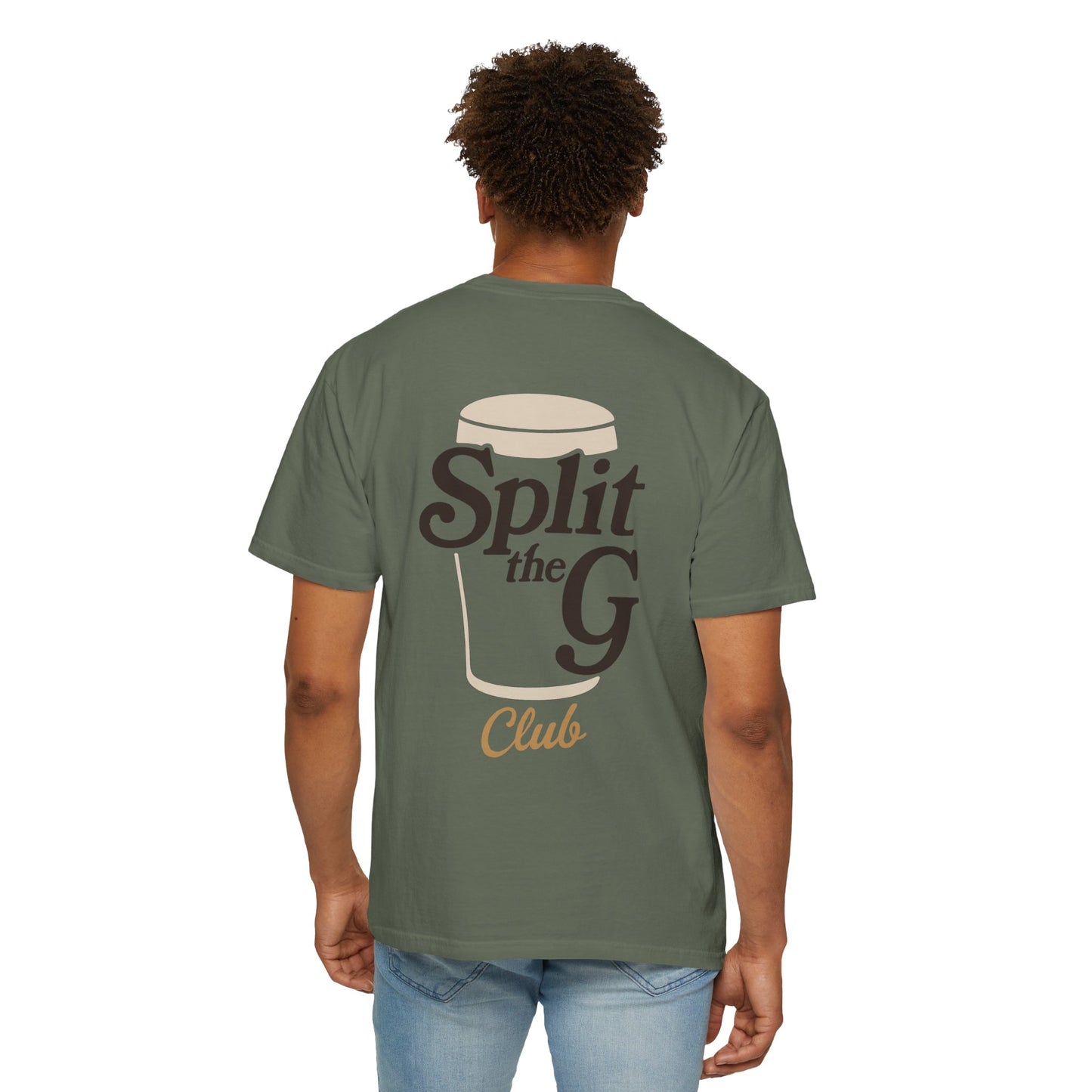 Split the G Guinness Club - Front and Back Design T-Shirt.