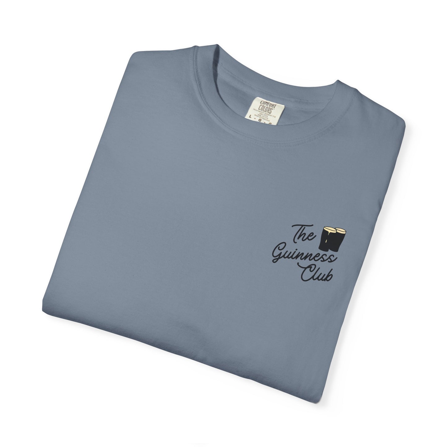 The Guinness Club Graphic Tee | on Comfort Colour Branded Tee