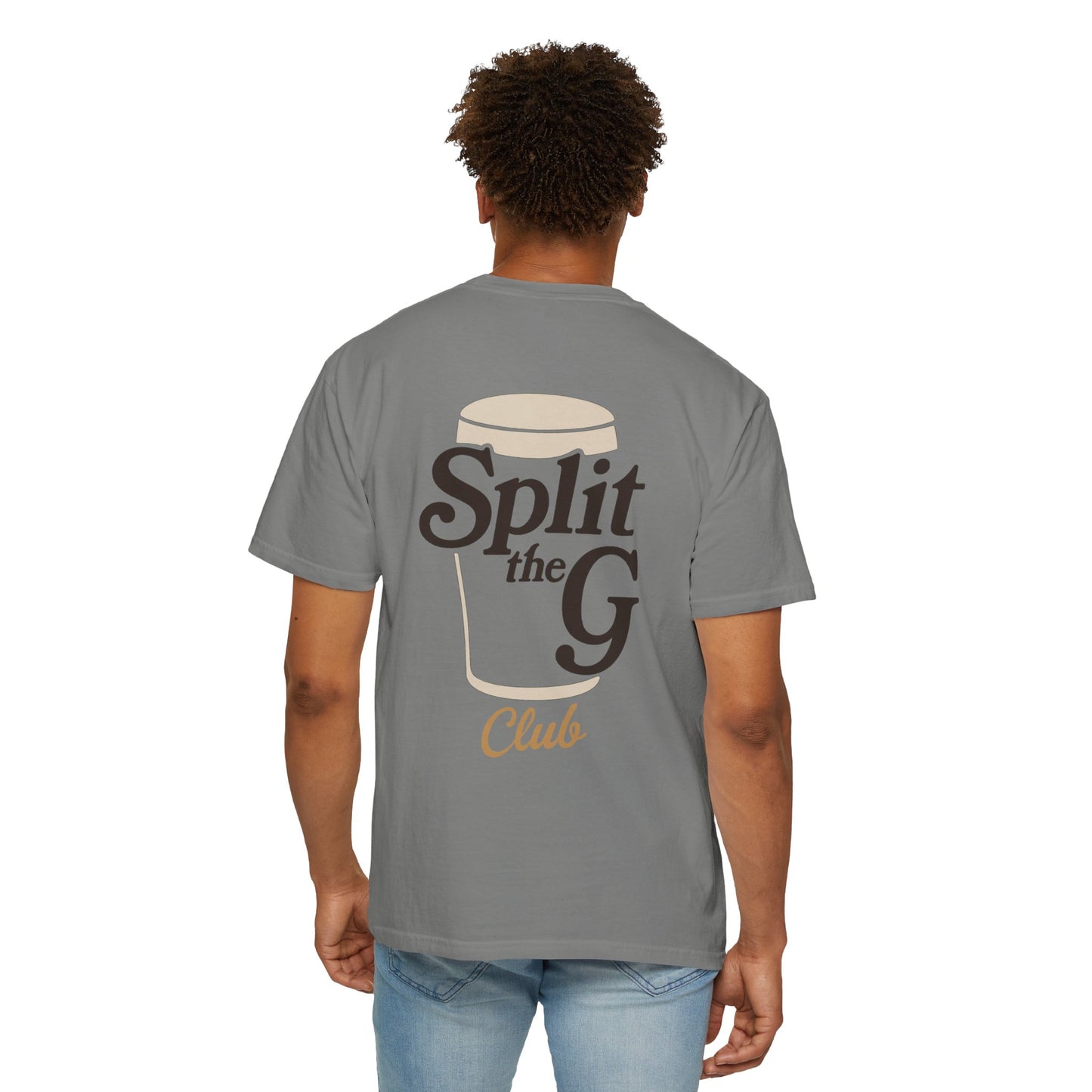 Split the G Guinness Club - Front and Back Design T-Shirt.