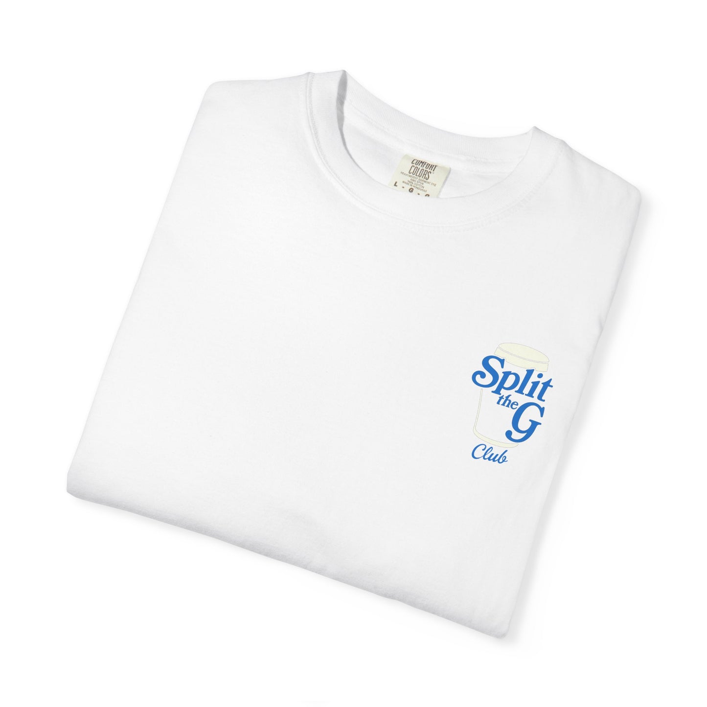 Guinness Split the G Club T-Shirt -Front & Back Design