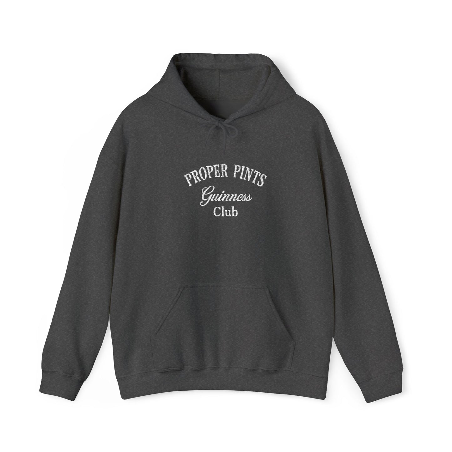 Embroidered Hoodie - Proper Pints Guinness Club