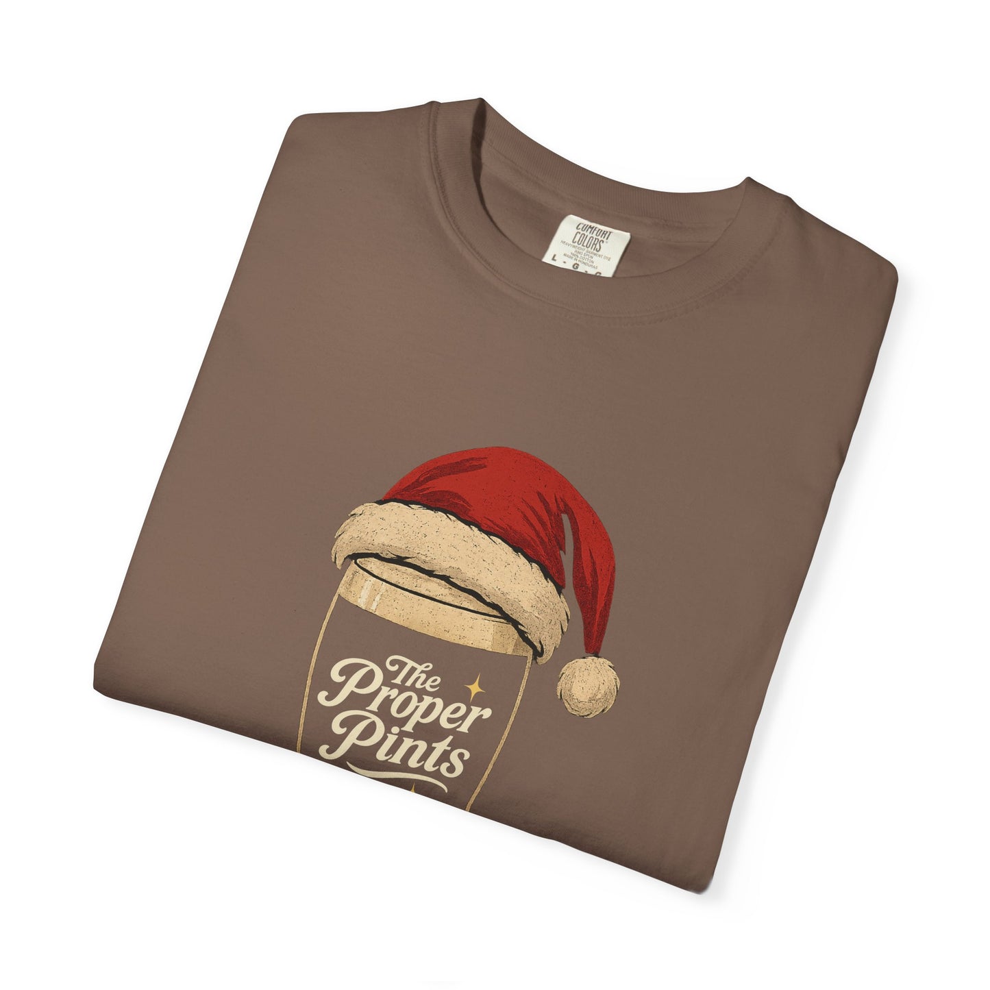 Santa Pint Christmas Tee