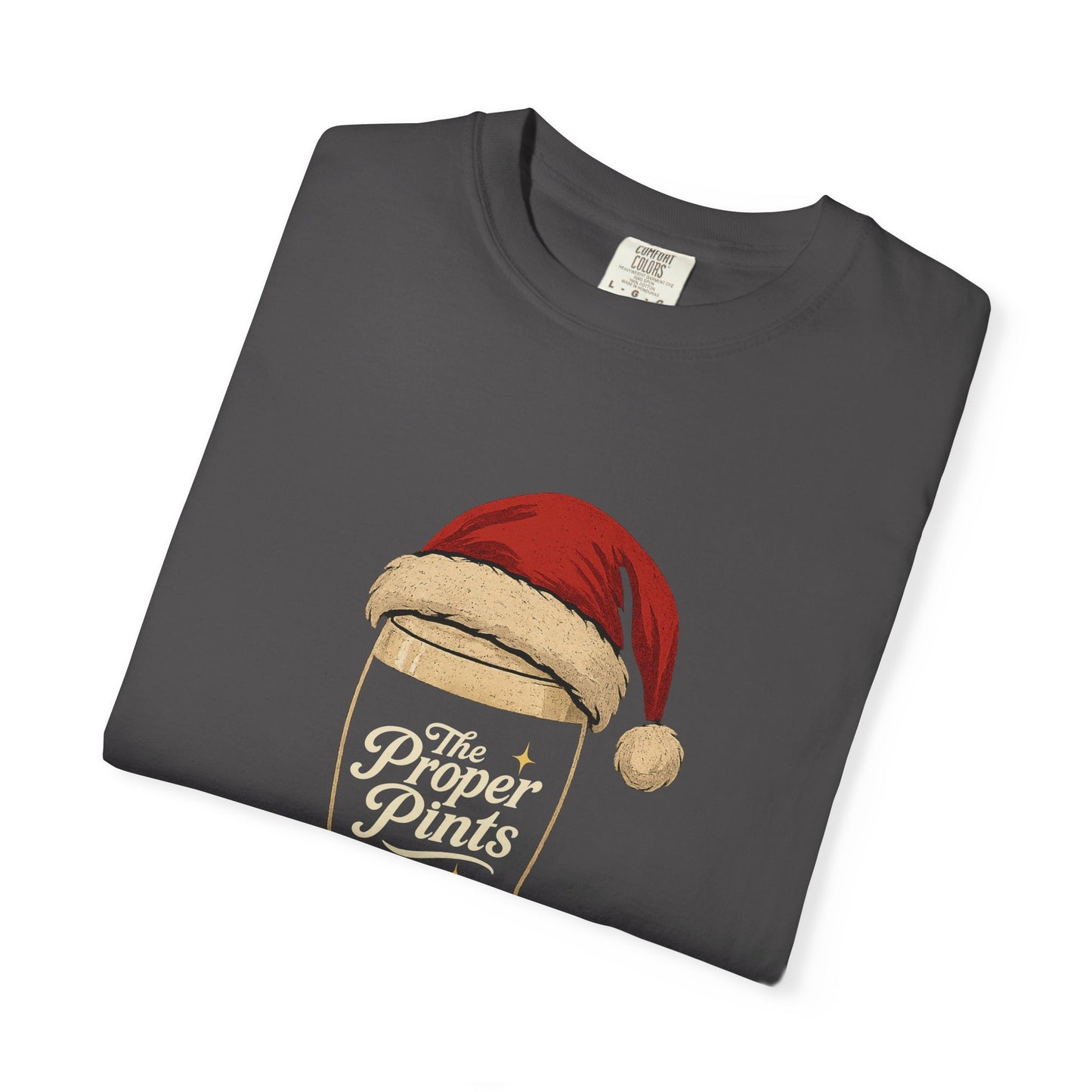 Santa Pint Christmas Tee