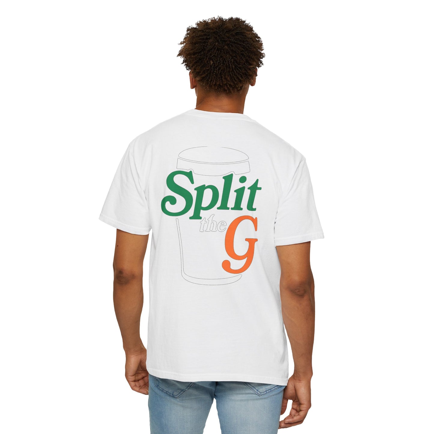 Split the G Ireland Tee - Front and Back Design
